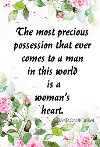 MOST PRECIOUS POSSESSION - DIGITAL GRAPHICS  This file contains 4 graphics...  My digital PNG and JPEG Graphic downloads for the creative crafter are graphic files for those that use the Sublimation or Waterslide techniques - JAMsCraftCloset