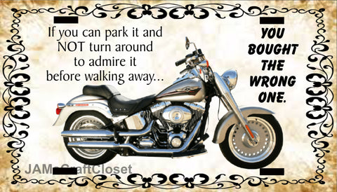 License Plate Motorcycle Digital Graphic Design Download IF YOU DONT ADMIRE IT SVG-PNG-JPEG Sublimation Crafters Delight - JAMsCraftCloset