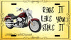 License Plate Motorcycle Digital Graphic Design Download RIDE IT LIKE YOU STOLE IT SVG-PNG-JPEG Sublimation Crafters Delight - JAMsCraftCloset