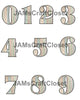 NUMBER SETS Digital Graphic Design Typography Clipart SVG-PNG Sublimation COLORED BARNWOOD Design Download Crafters Delight - JAMsCraftCloset