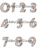 NUMBER SETS Digital Graphic Design Typography Clipart SVG-PNG Sublimation DOILY PRINT Design Download Crafters Delight - JAMsCraftCloset