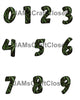 NUMBER SETS Digital Graphic Design Typography Clipart SVG-PNG Sublimation MARYJANE Design Download Crafters Delight - JAMsCraftCloset