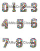 NUMBER SETS Digital Graphic Design Typography Clipart SVG-PNG Sublimation PATCHWORK 2 Design Download Crafters Delight - JAMsCraftCloset