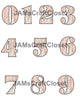 NUMBER SETS Digital Graphic Design Typography Clipart SVG-PNG Sublimation PINK AND WHITE BARNWOOD Design Download Crafters Delight - JAMsCraftCloset