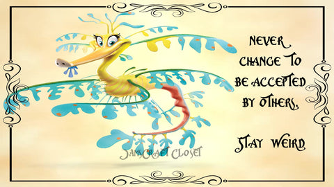 NEVER CHANGE TO BE ACCEPTED BY OTHERS 2 - DIGITAL GRAPHICS  My digital SVG, PNG and JPEG Graphic downloads for the creative crafter are graphic files for those that use the Sublimation or Waterslide techniques - JAMsCraftCloset
