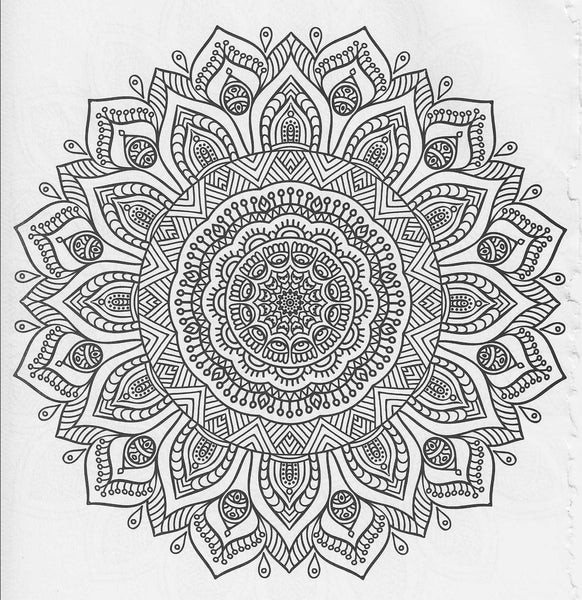 FREE Coloring Pages Celestial NEW Mandala Style 3 - JAMsCraftCloset