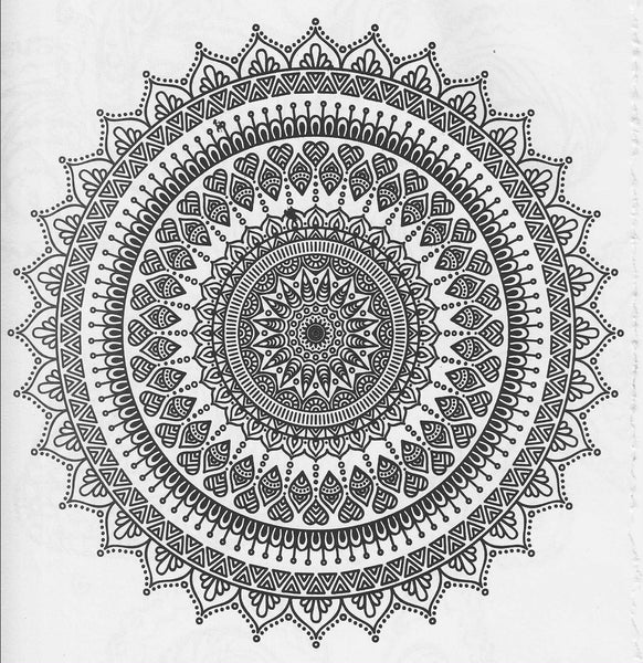 FREE Coloring Pages Celestial NEW Mandala Style 4 - JAMsCraftCloset
