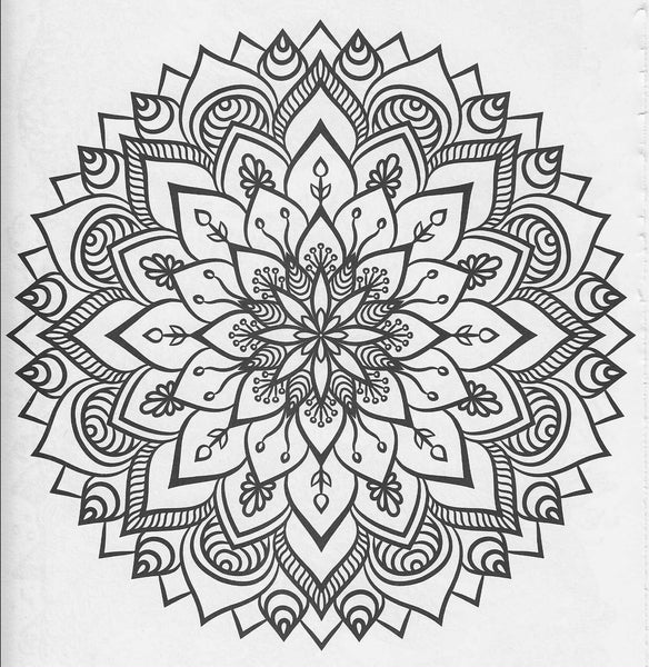 FREE Coloring Pages Celestial NEW Mandala Style 5 - JAMsCraftCloset