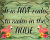 NOT RUDE TO SWIM NUDE - DIGITAL GRAPHICS  My digital SVG, PNG and JPEG Graphic downloads for the creative crafter are graphic files for those that use the Sublimation or Waterslide techniques - JAMsCraftCloset