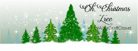 OH CHRISTMAS TREE - DIGITAL GRAPHICS  This file contains 4 graphics...  My digital PNG and JPEG Graphic downloads for the creative crafter are graphic files for those that use the Sublimation or Waterslide techniques - JAMsCraftCloset