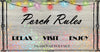 PORCH RULES - DIGITAL GRAPHICS  My digital SVG, PNG and JPEG Graphic downloads for the creative crafter are graphic files for those that use the Sublimation or Waterslide techniques - JAMsCraftCloset