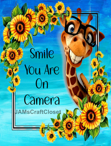 Digital Graphic Design SVG-PNG-JPEG Download SMILE YOU ARE ON CAMERA 2 Crafters Delight - JAMsCraftCloset