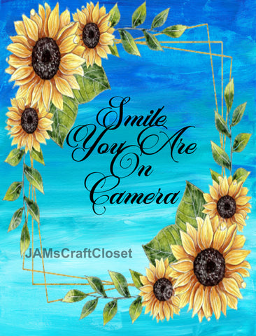 Digital Graphic Design SVG-PNG-JPEG Download SMILE YOU ARE ON CAMERA 3 Crafters Delight - JAMsCraftCloset