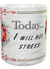 MUG Coffee Full Wrap Sublimation Digital Graphic Design Download I WILL NOT STRESS SVG-PNG Music Crafters Delight - JAMsCraftCloset