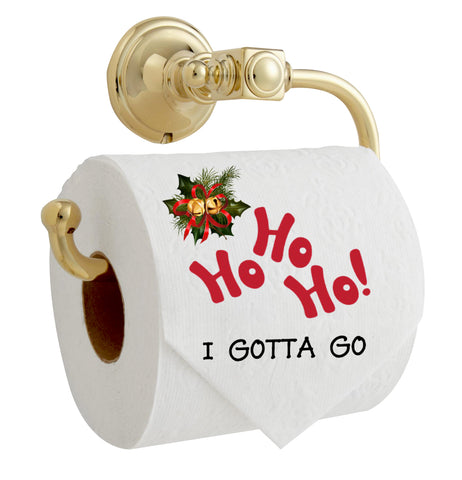 TOILET PAPER Digital Graphic Design SVG-PNG-JPEG Download HO HO HO I GOTTA GO Positive Saying Crafters Delight {{ JAMsCraftCloset }}