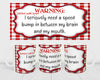 MUG Coffee Full Wrap Sublimation Digital Graphic Design Download WARNING I NEED A SPEED BUMP SVG-PNG Crafters Delight - JAMsCraftCloset