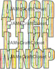 ALPHABET SET Digital Graphic Design Typography Clipart SVG-PNG Sublimation WATERCOLOR PRINT 2 Design Download Crafters Delight {{ JAMsCraftCloset }}