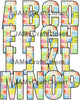 ALPHABET SET Digital Graphic Design Typography Clipart SVG-PNG Sublimation WATERCOLOR PRINT 3 Design Download Crafters Delight - JAMsCraftCloset