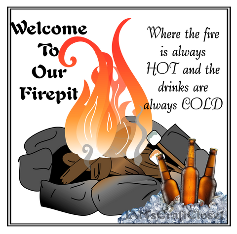 WELCOME TO OUR FIREPIT - DIGITAL GRAPHICS  This file contains 6 graphics...  My digital SVG, PNG and JPEG Graphic downloads for the creative crafter are graphic files for those that use the Sublimation or Waterslide techniques - JAMsCraftCloset