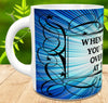 MUG Coffee Full Wrap Sublimation Digital Graphic Design Download WHEN LIFE KNOCKS YOU DOWN SVG-PNG Crafters Delight - JAMsCraftCloset