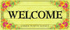 YELLOW WELCOME - DIGITAL GRAPHICS  My digital SVG, PNG and JPEG Graphic downloads for the creative crafter are graphic files for those that use the Sublimation or Waterslide techniques - JAMsCraftCloset