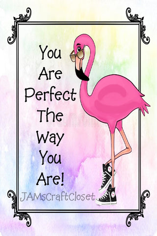 YOU ARE PERFECT THE WAY YOU ARE - DIGITAL GRAPHICS  My digital SVG, PNG and JPEG Graphic downloads for the creative crafter are graphic files for those that use the Sublimation or Waterslide techniques - JAMsCraftCloset