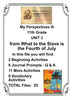 My Perspectives English III UNIT 3 LEADERS AND VISIONARIES 11th Grade BUNDLE 5 PASSAGES Teacher Resource Lesson Supplemental Activities - JAMsCraftCloset