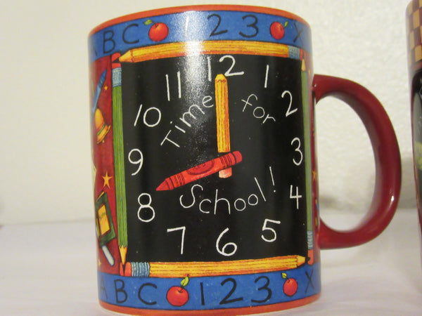 Mugs  Vintage Teacher Themed  Collectible - JAMsCraftCloset