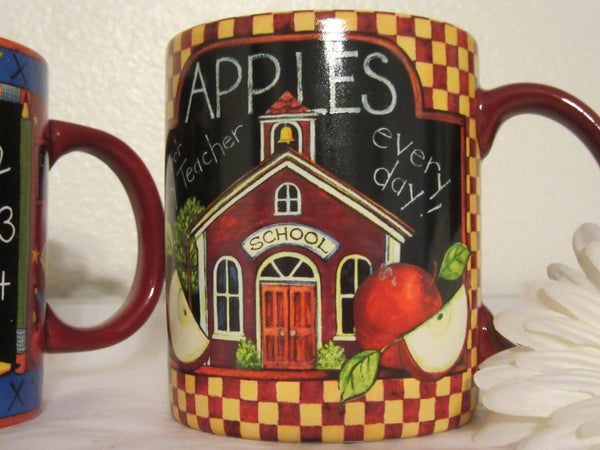 Mugs Vintage Teacher Themed Collectible {{ JAMsCraftCloset }}