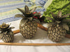 Candle Holders Pineapple  Vintage Godinger Silver Candlestick Holders Set of 3 Graduated in Size - JAMsCraftCloset
