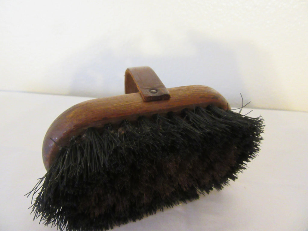 Brush Stevens 2 A Vintage With a Leather Handle Pet or Shoe Brush ...