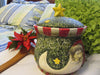 Cookie Jar Santa Vintage Christmas Believe Ceramic  Holiday - JAMsCraftCloset