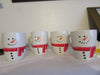 Mugs Snowman  Hand Painted Holiday - JAMsCraftCloset