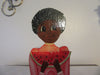 Shelf Sitter Girl With Watermelon Black Americana Wooden Handmade Hand Painted - JAMsCraftCloset