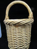 Basket Vintage Natural Woven Country  Primitive Decor - JAMsCraftCloset
