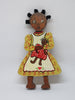 Shelf Sitter Black Americana Pickaninny Vintage Handmade Hand Painted Folk Art - JAMsCraftCloset
