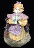 Figurine Girl With Blue Bird  Vintage Beautiful Details - JAMsCraftCloset