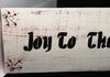 Joy to the World-Handmade-Hand Painted-Wood Sign-Holiday Decor-Christmas Decor-Christmas-Decoration- Gift-Home Decor-Country Decor-Victorian - JAMsCraftCloset