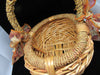 Basket Flower Girl Wedding Accessory Table Decor Vintage Natural Fall Wedding - JAMsCraftCloset