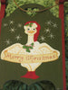 Sleigh Christmas Goose Vintage Handmade Hand Painted Wooden Wall Art Folk Art - JAMsCraftCloset