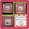 Framed Saying Teachers Are Special People Cross Stitch Matted - JAMsCraftCloset