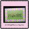 Green Wooden Sign-Princess-Wall Hanging-Handmade-Hand Painted-Unique-One of a Kind-Home Decor-Wall Art-Girls Room Decor-Gift-Nursery Decor - JAMsCraftCloset