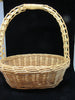 Basket Gathering OVAL Vintage Natural Woven - JAMsCraftCloset