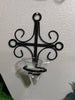Tealight Holder Vintage Wrought Iron Wall Art Gothic - JAMsCraftCloset