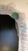 Chalkboard Wicker White Aqua Floral Accents Wall Art - JAMsCraftCloset