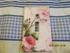 Switch Plate Switchplate Single Pink Flowers with Bling  Romantic - JAMsCraftCloset
