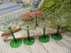 Glasses Crystal Green Stems Luminarc Emeraude Pattern Hand Painted Vintage  Made in France Set of 4 - JAMsCraftCloset