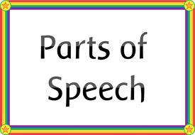 Parts of Speech Coloring Sheets With Answer Key English Language Arts Teacher Resource