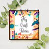 BUNDLE MY CRAFT ROOM SIGNS Digital Graphic Design Crafters Wall Art Downloads SVG PNG JPEG Files Sublimation Design Crafters Delight {{ JAMsCraftCloset }}