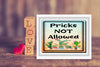 Garden Flag Digital Design Sublimation Easter Graphic SVG-PNG-JPEG Download PRICKS ARE NOT ALLOWED Crafters Delight - DIGITAL GRAPHIC DESIGN - JAMsCraftCloset